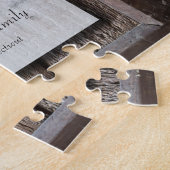 コネチカット素朴ウッド ジグソーパズル (側面)