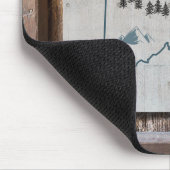 コネチカット素朴木枠 マウスパッド (コーナー)