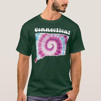 コネチカット絞り染め Tシャツ