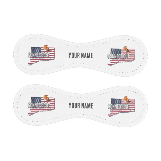 コネチカット統一された州レトロ州マップヴィンテージ 野球ボール (パネル)