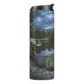 コネチカット美しい湖の木 タンブラー (回転左)