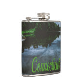 コネチカット美しい湖の木 フラスク (右)