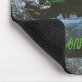 コネチカット美しい湖の木 マウスパッド (コーナー)