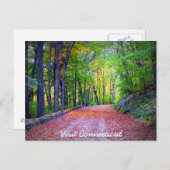 コネチカット葉書の表示 ポストカード (正面/裏面)