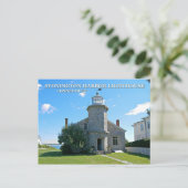 コネチカット郵便はがきストニントンハーバーライトハウス ポストカード (スタンド正面)