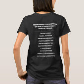コネチカット魔女裁判の歴史 2026 Tシャツ (裏面)