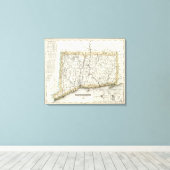 コネチカット10 キャンバスプリント (インサイチュ (ウッドフロア))