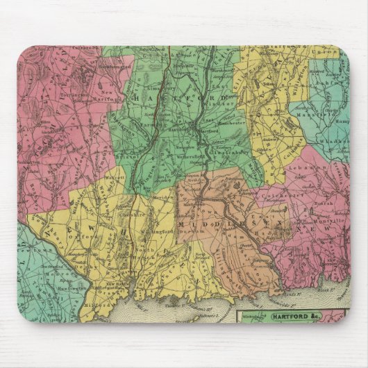 コネチカット10 マウスパッド (正面)