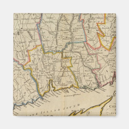 コネチカット10 マグネット (正面)