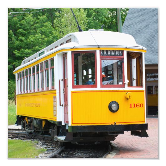 コネチカット1160 トロリー印刷 フォトプリント (正面)