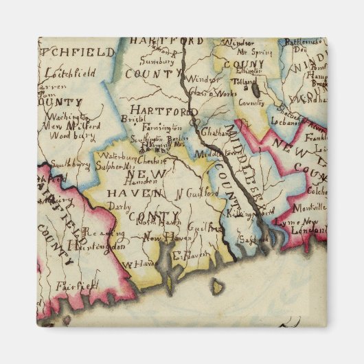 コネチカット11 マグネット (正面)