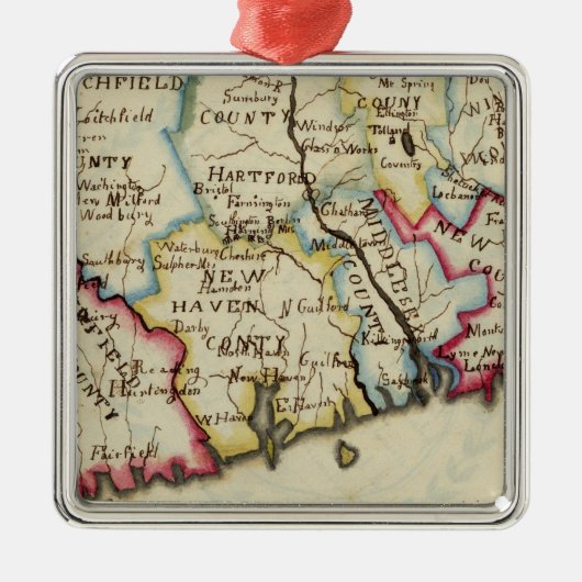 コネチカット11 メタルオーナメント (正面)