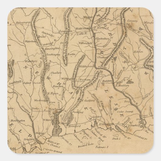 コネチカット12 スクエアシール (正面)