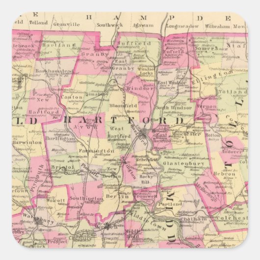 コネチカット12 スクエアシール (正面)