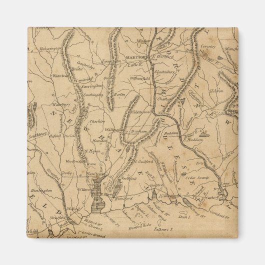 コネチカット12 マグネット (正面)