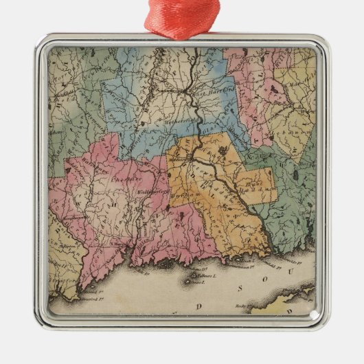 コネチカット13 メタルオーナメント (正面)