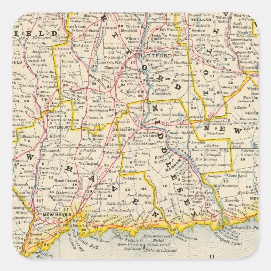 コネチカット14 スクエアシール (正面)