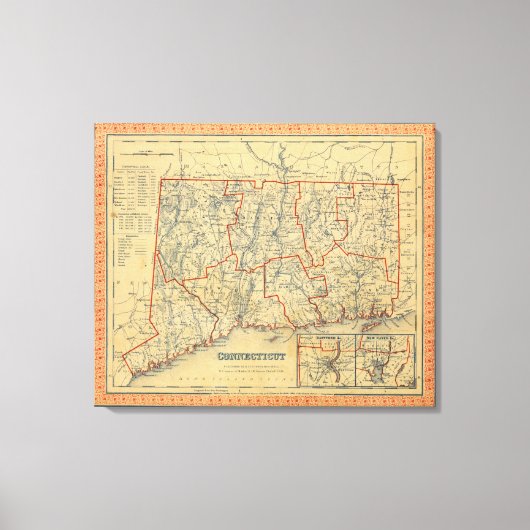 コネチカット16 キャンバスプリント (正面)