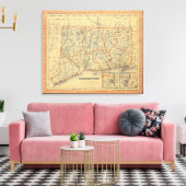 コネチカット16 キャンバスプリント (インサイチュ (リビング))