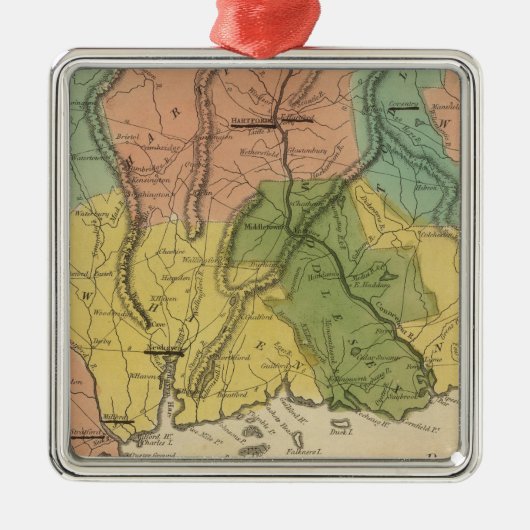 コネチカット2 メタルオーナメント (正面)