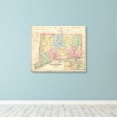 コネチカット3 キャンバスプリント (インサイチュ (ウッドフロア))