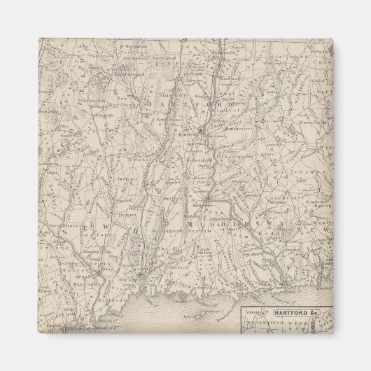 コネチカット3 マグネット (正面)