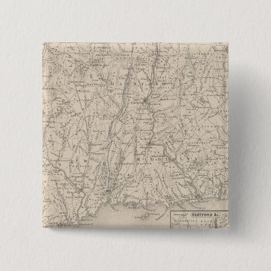 コネチカット3 缶バッジ (正面)