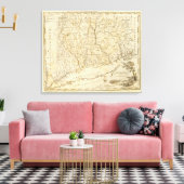 コネチカット5 キャンバスプリント (インサイチュ (リビング))