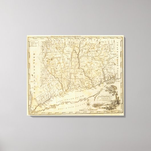 コネチカット5 キャンバスプリント (正面)