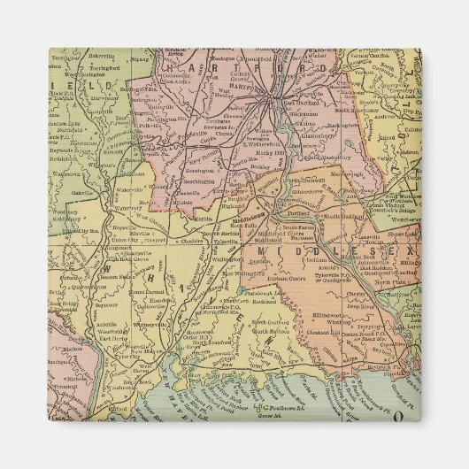 コネチカット5 マグネット (正面)