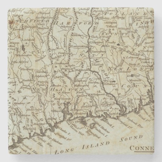 コネチカット7 ストーンコースター (正面)