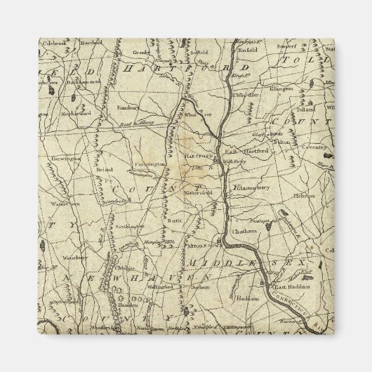 コネチカット7 マグネット (正面)