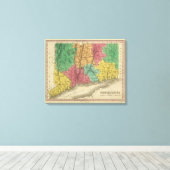 コネチカット キャンバスプリント (インサイチュ (ウッドフロア))