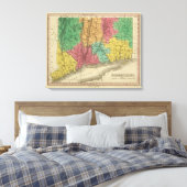 コネチカット キャンバスプリント (インサイチュ (寝室))