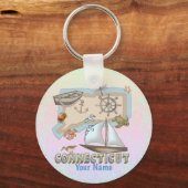 コネチカット キーホルダー (正面)