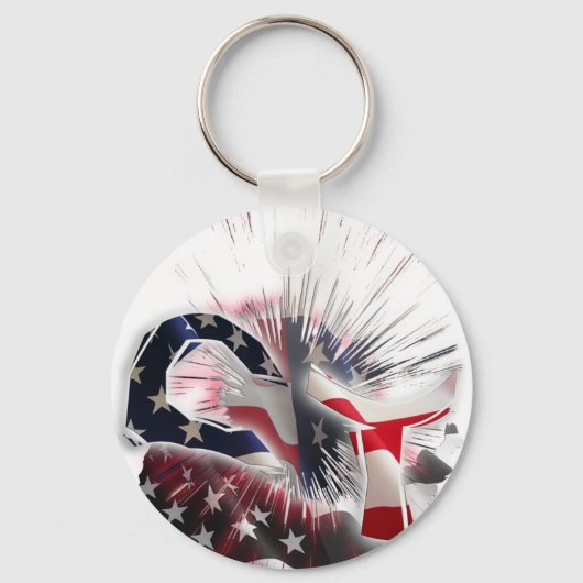 コネチカット キーホルダー (正面)