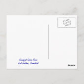 コネチカット、グッドスピード – ポストカード (裏面)