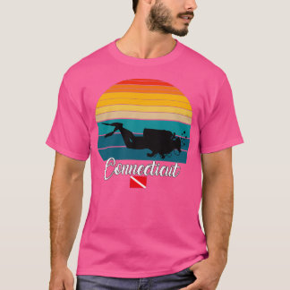 コネチカット・スキューバダイビングギフト Tシャツ