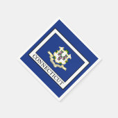 コネチカット スタンダードカクテルナプキン (角)