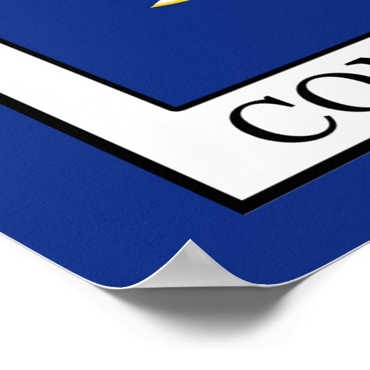 コネチカット ポスター (角)