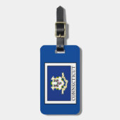 コネチカット ラゲッジタグ (正面縦)