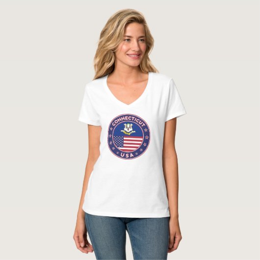 コネチカット Tシャツ (正面フル)