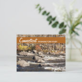 コネチカットFarmington Riverポストカード ポストカード (スタンド正面)