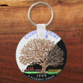 コネチカットKeychain キーホルダー (正面)