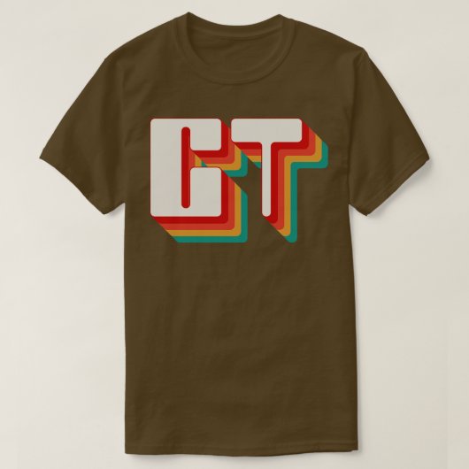 コネチカットTシャツ5 Tシャツ (デザイン正面)
