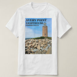 コネチカットTシャツ、エイブリポイントライトハウス Tシャツ