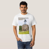 コネチカットTシャツSheffield Island Light house Tシャツ (正面フル)