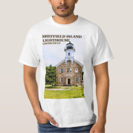 コネチカットTシャツSheffield Island Light house Tシャツ
