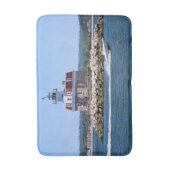 コネチティカット州リーフライトハウス バスマット (正面縦)