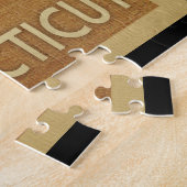 コネチティクライトハウスヴィンテージトラベル ジグソーパズル (側面)